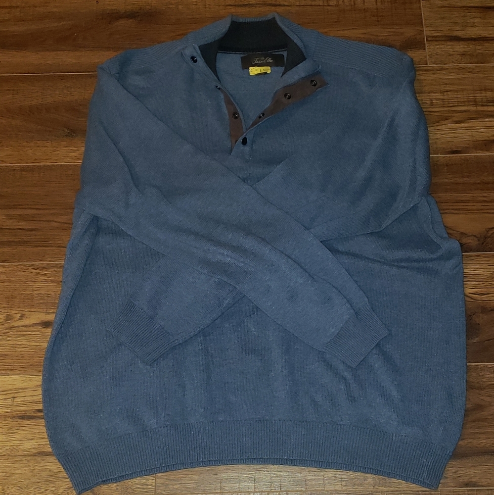 Tasso Elba ribbed sweater XL